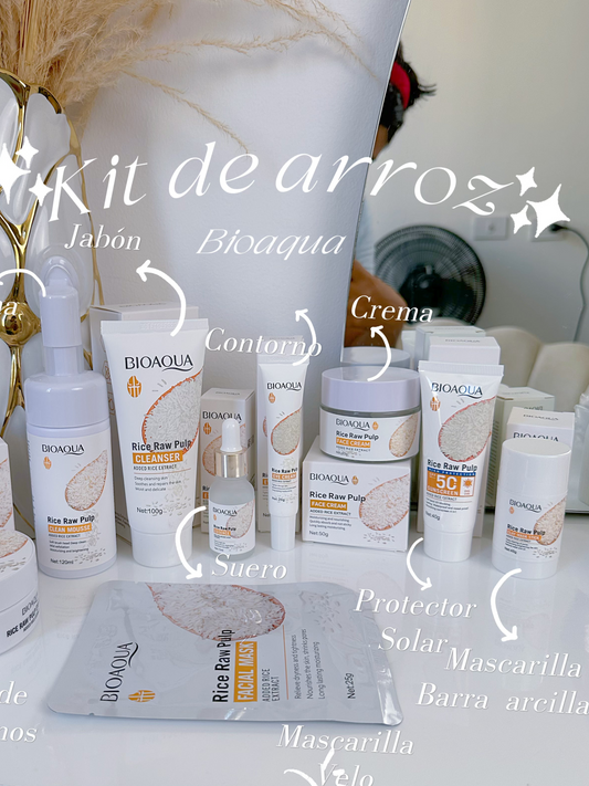 Kit de arroz x8 bioaqua