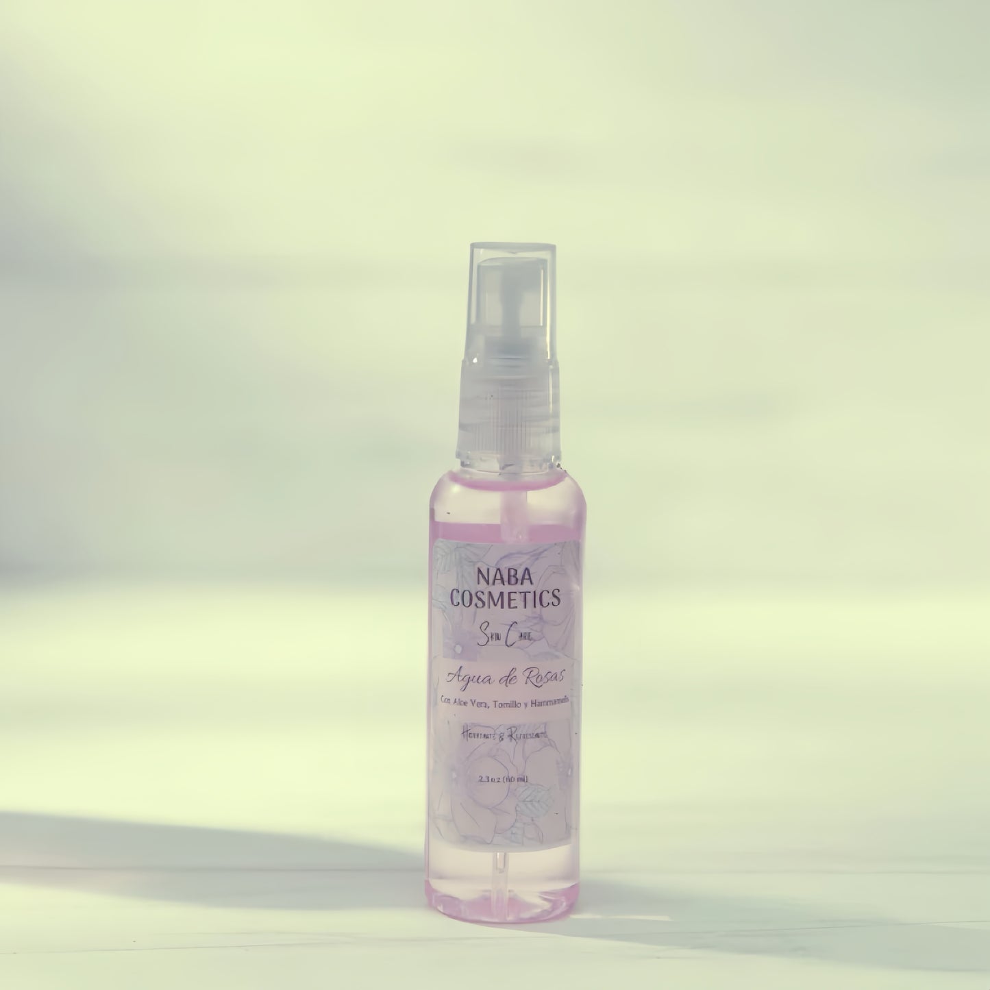 Agua de rosas Naba pequeña 60 ml [p2]