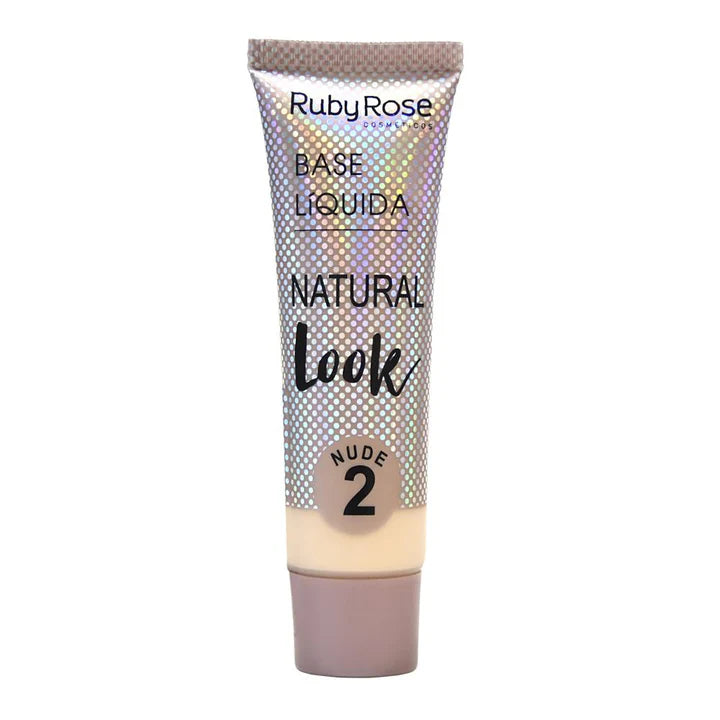 BASE LIQUIDA NATURAL LOOK RUBY ROSE [P2-E18-C]