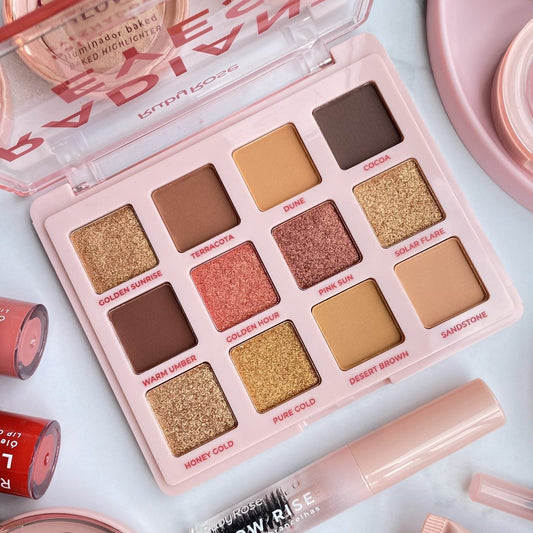 paleta de sombras Radiant eyes 12 tonos RUBY ROSE S-E28-C]