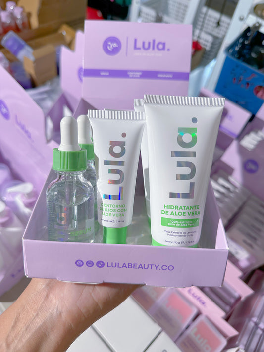 Kit aloe vera Lula x3 (s-e23-e)