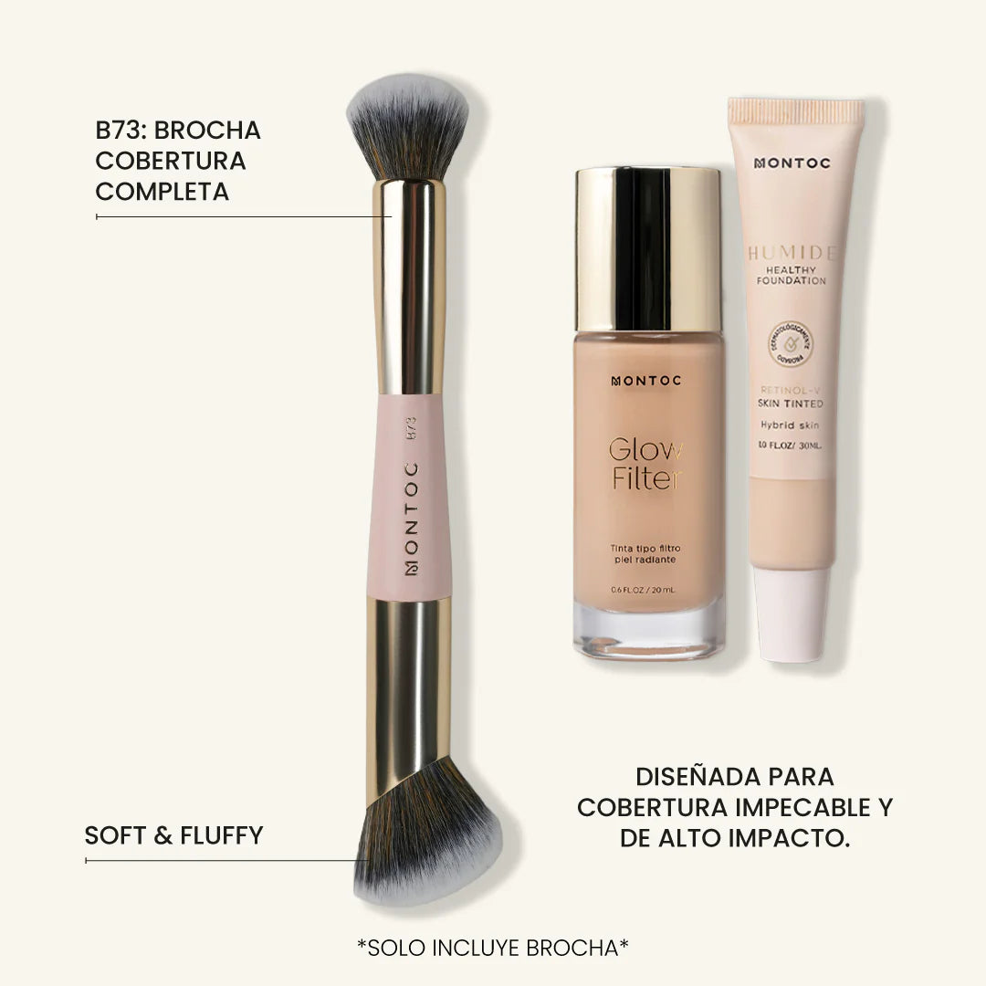 Brocha doble humide cobertura b73 montoc
