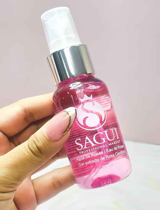 AGUA DE ROSAS sagui 60ML  Tamaño mini S-27A