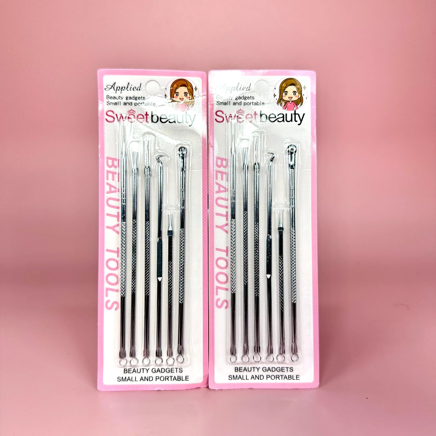 Pinzas para acne tabla