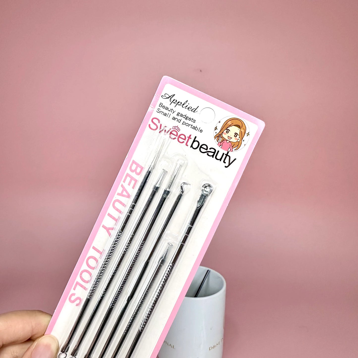 Pinzas para acne tabla
