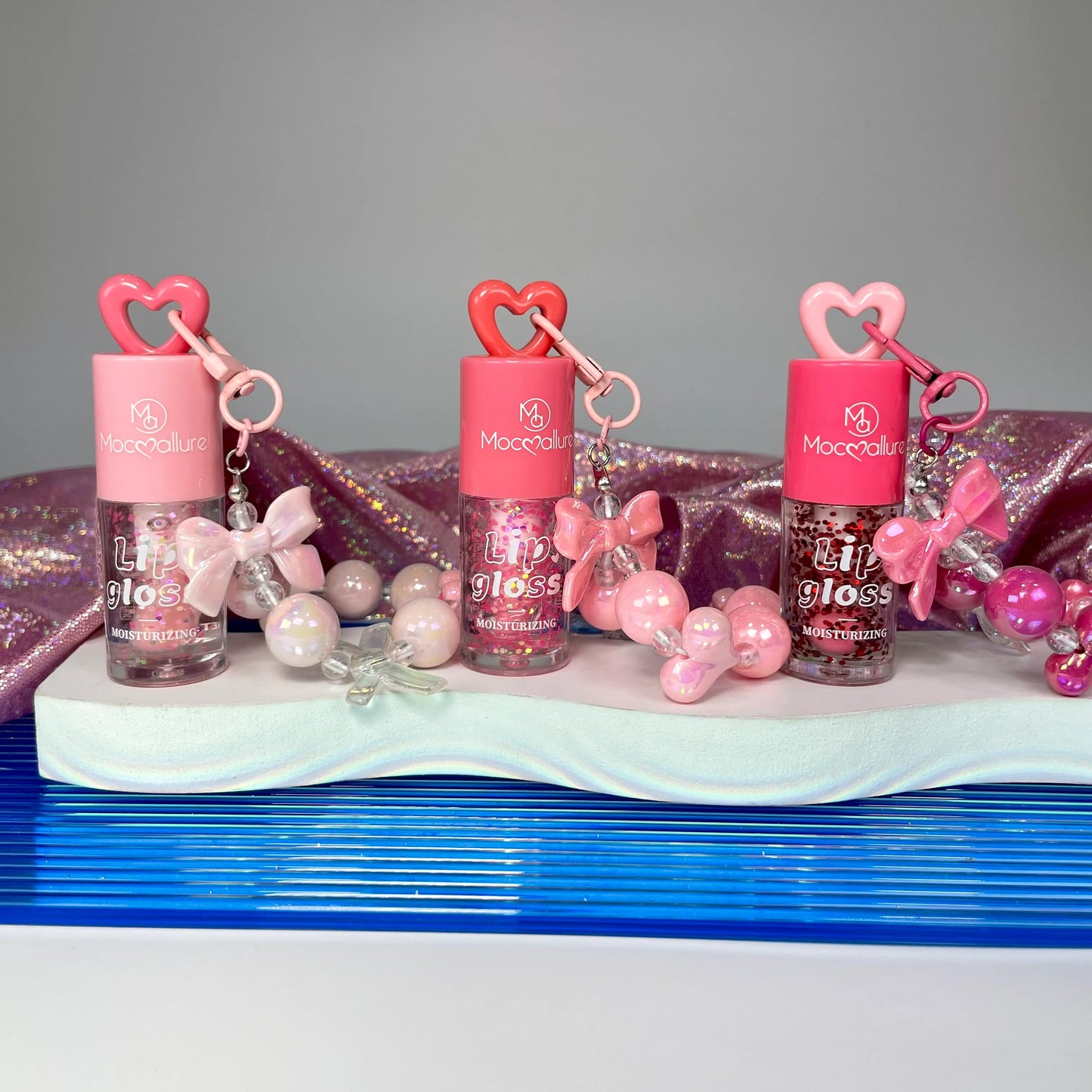 Lip gloss llavero surtido