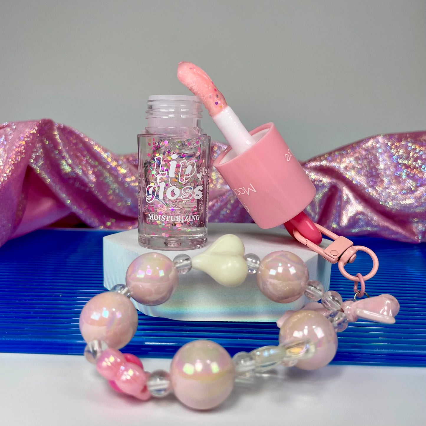 Lip gloss llavero surtido