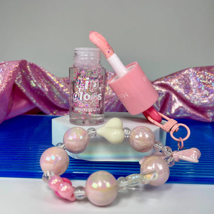 Lip gloss llavero surtido