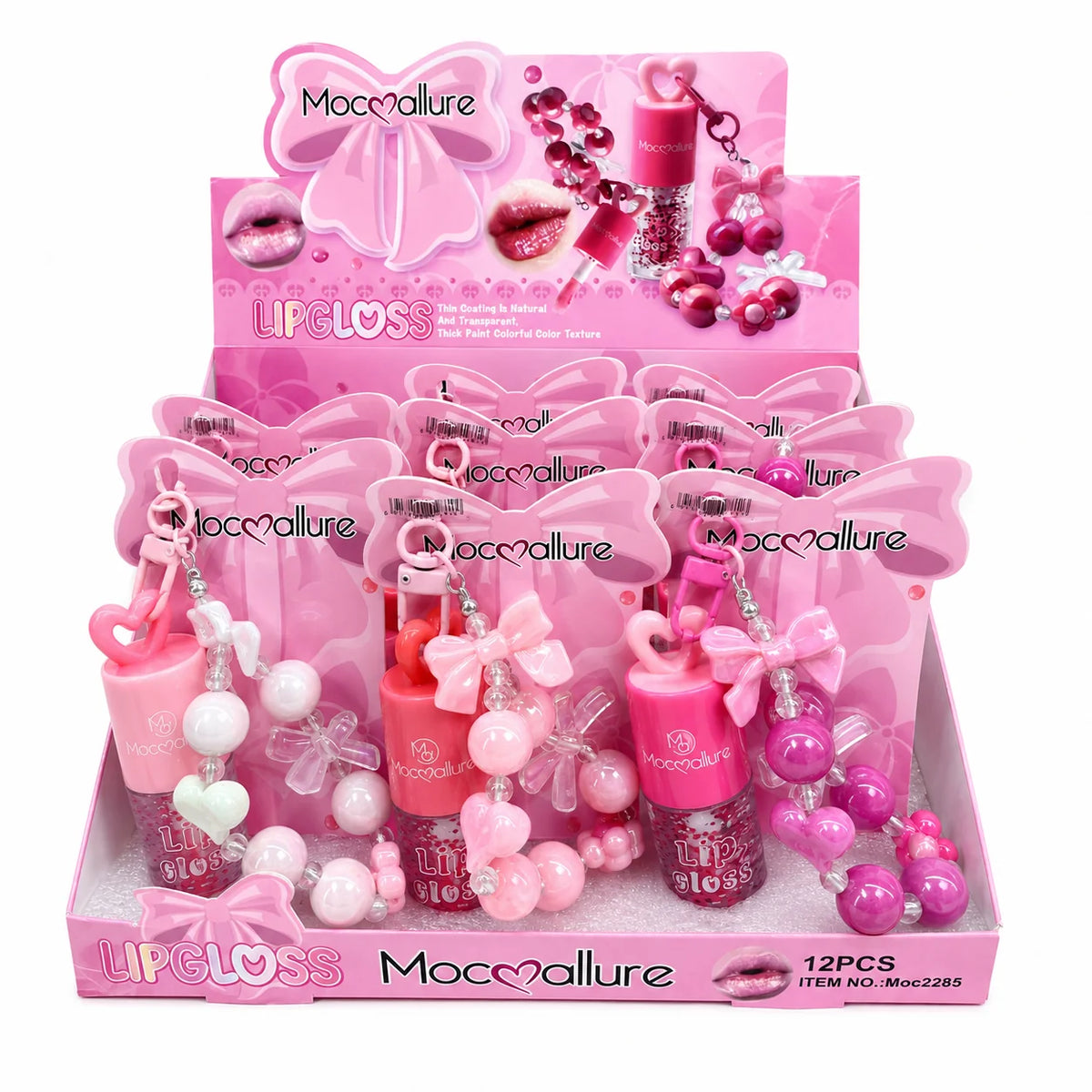 Lip gloss llavero surtido