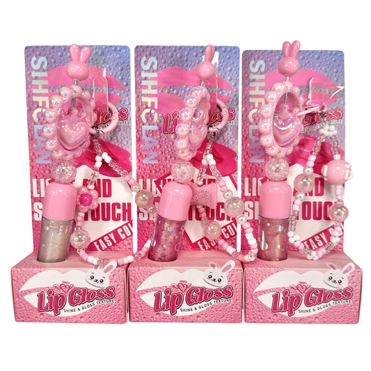 Lip gloss llavero surtido