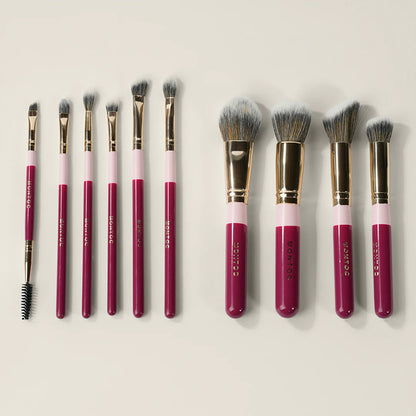 Kit de brochas fluffy x10 LP MONTOC (S-E25-C)