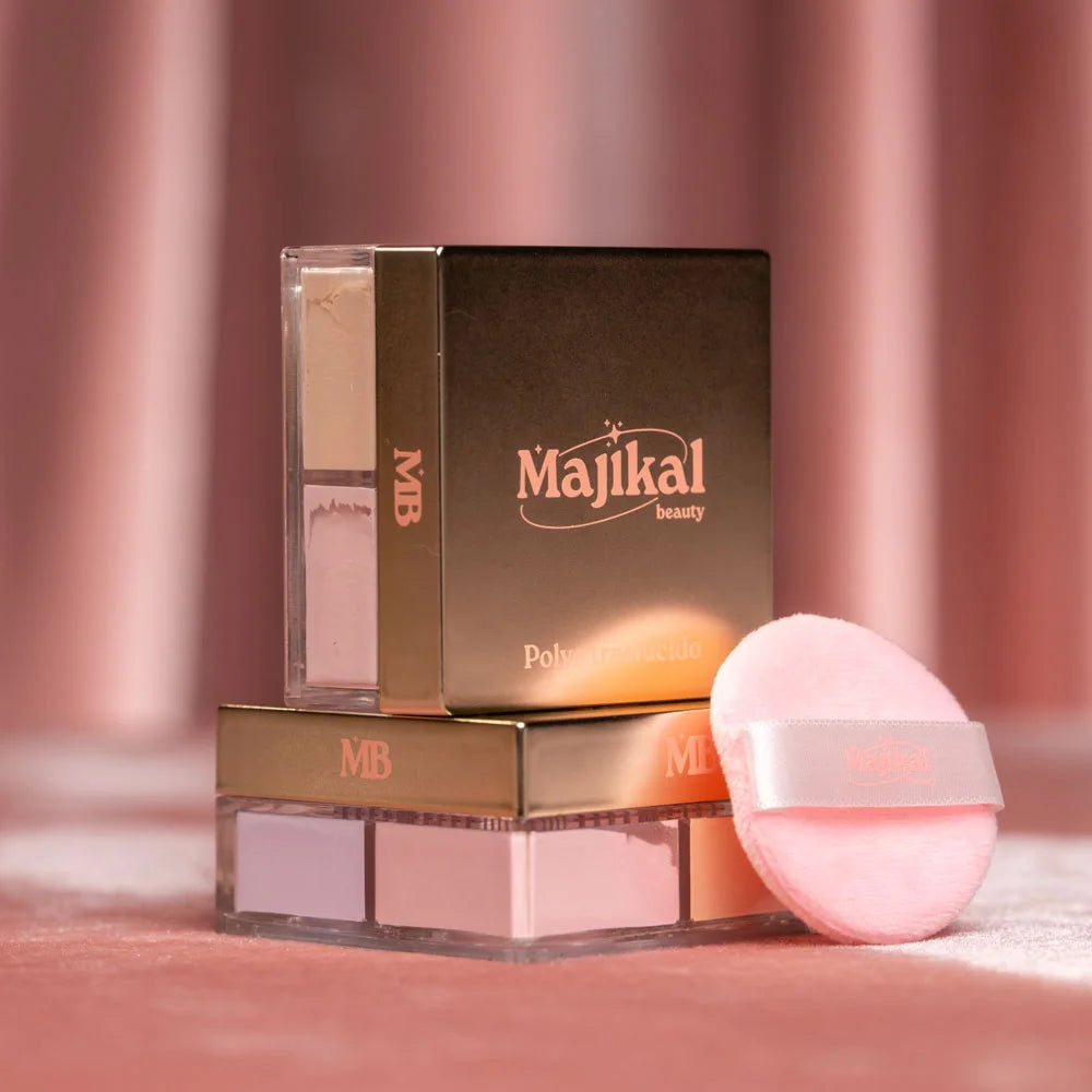MINI Polvo facial suelto 4 colores MAJIKAL