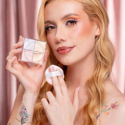 MINI Polvo facial suelto 4 colores MAJIKAL