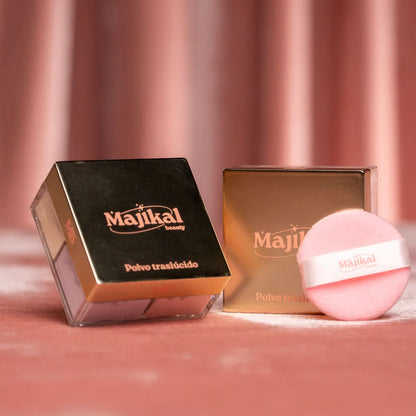 MINI Polvo facial suelto 4 colores MAJIKAL