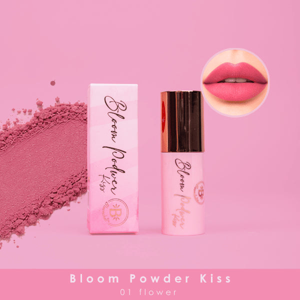 Labial en polvo Bloom podwer kiss BLOOMSHELL