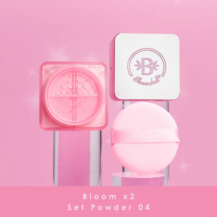 POLVO SUELTO Bloom x 2 set powder BLOOMSHELL
