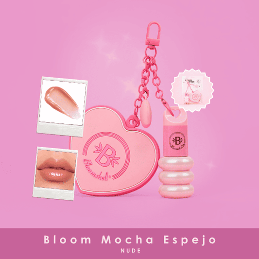 Llavero espejo nude Bloomshell S-E25-B