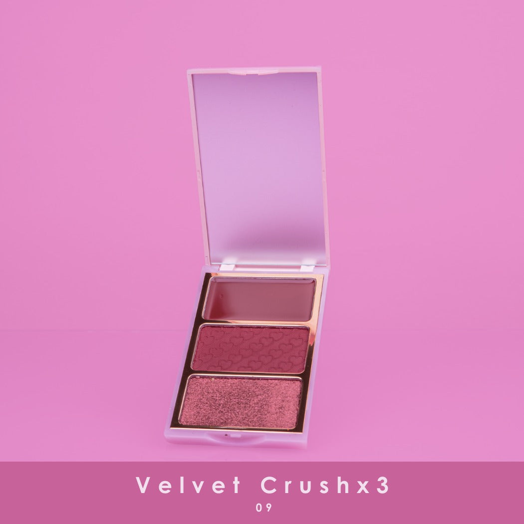 Rubor Velvet rubor x 3 vino Bloomshell (S-E24-F)