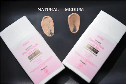 Protector solar con color MAJIKAL